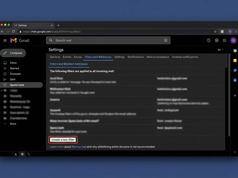Illustration showing steps to whitelist a domain in Gmail and Outlook, with pros and cons highlighted.