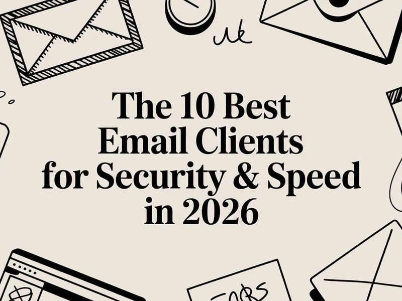 The 10 Best Email Clients for Security & Speed in 2026