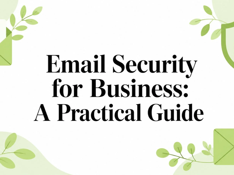 Email Security for Business: A Practical Guide