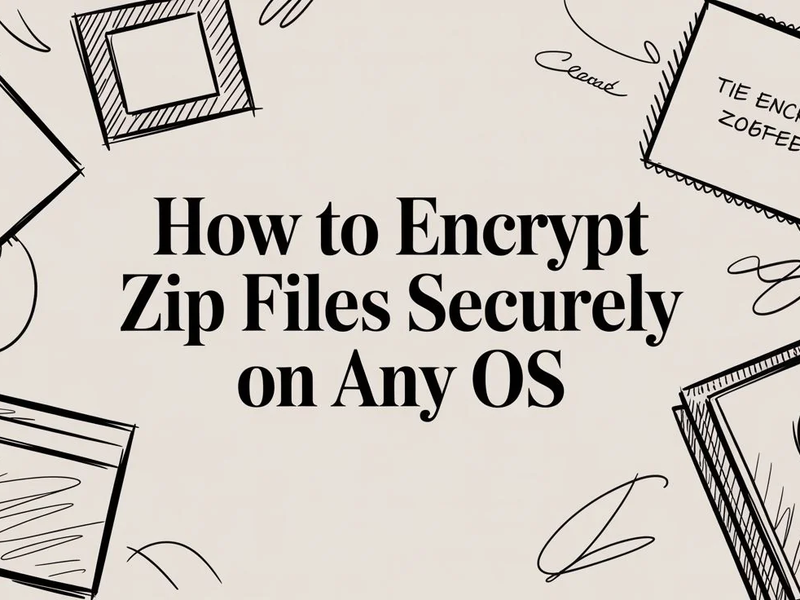 How To Encrypt ZIP Files Securely On Any OS