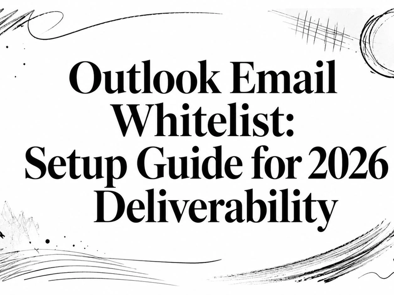Outlook Email Whitelist: Setup Guide for 2026 Deliverability