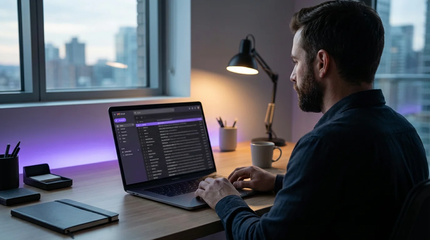 Visual guide for founders on enhancing OpSec for safe management of public-facing inboxes against phishing threats.