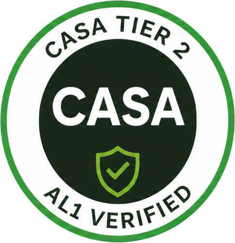 CASA Tier 2 AL1 verified