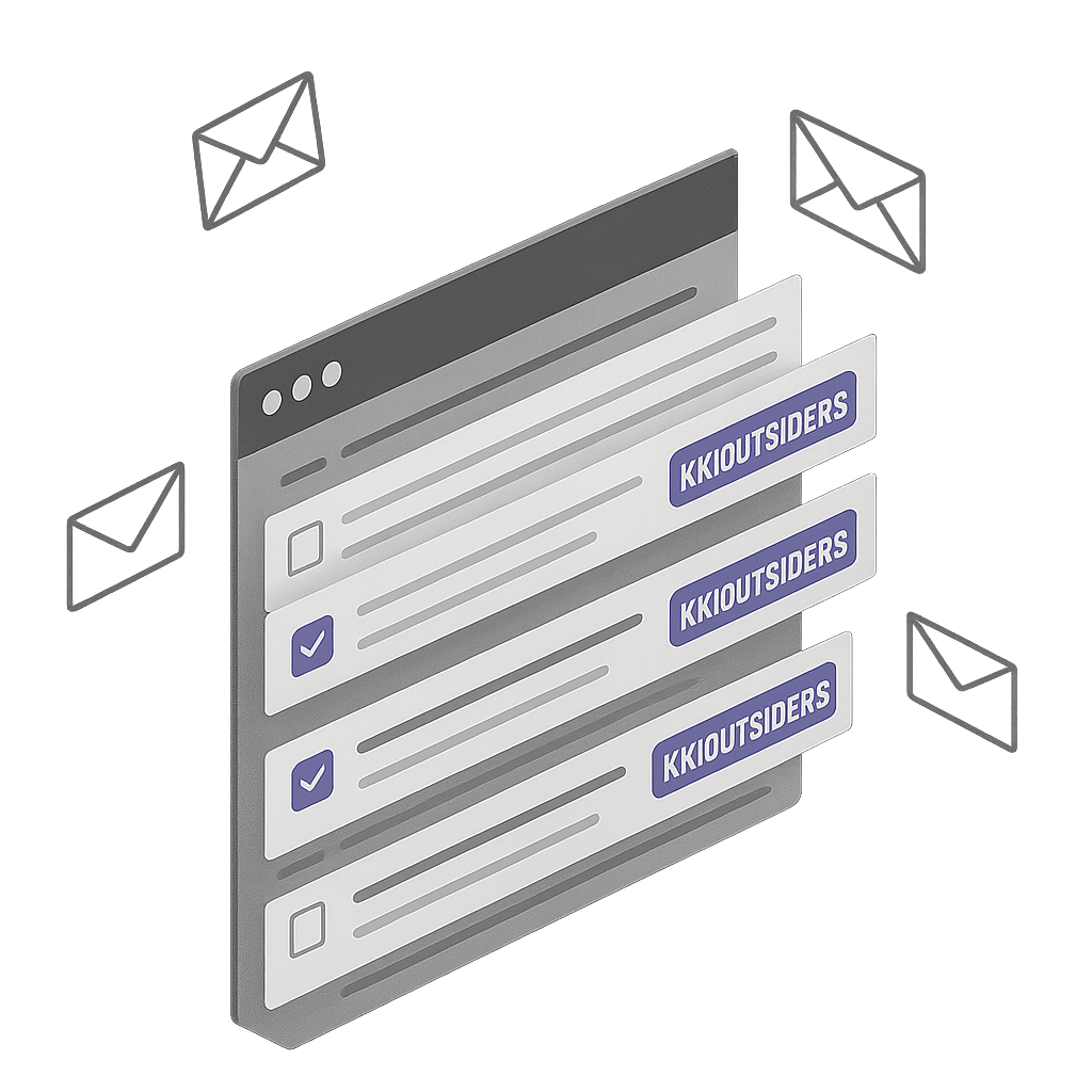 KeepKnown separating unread outsider mail from the Gmail inbox
